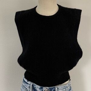 Vintage Silk/Angora sleeveless sweater